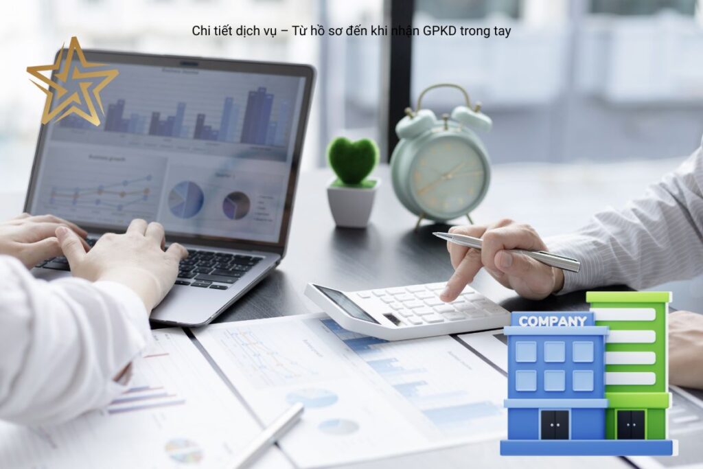 Chi tiết dịch vụ – Từ hồ sơ đến khi nhận GPKD trong tay Chi tiết dịch vụ – Từ hồ sơ đến khi nhận GPKD trong tay