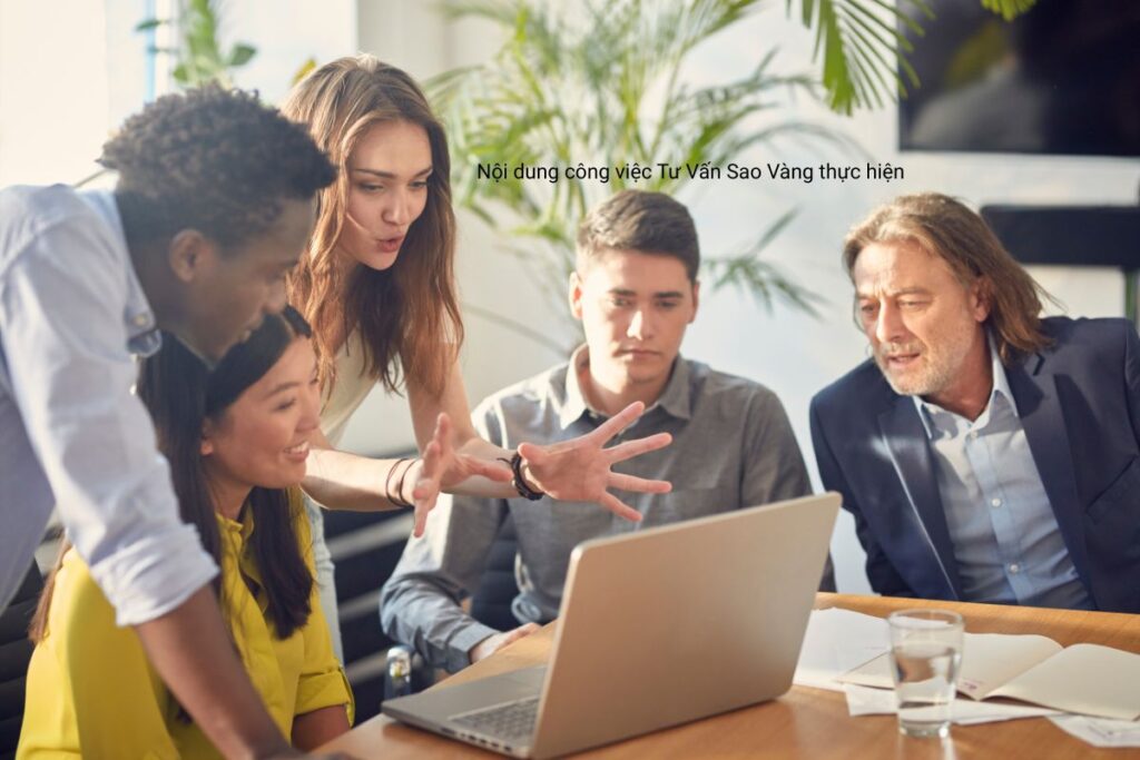Nội dung công việc Tư Vấn Sao Vàng thực hiện Nội dung công việc Tư Vấn Sao Vàng thực hiện