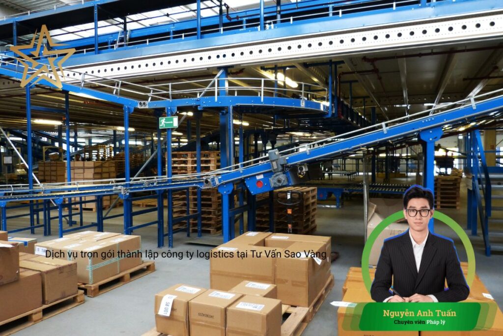 Dịch vụ trọn gói thành lập công ty logistics tại Tư Vấn Sao Vàng