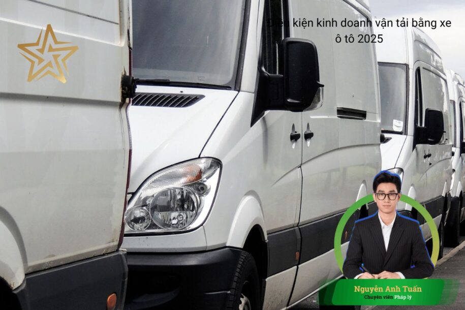 Điều kiện kinh doanh vận tải bằng xe ô tô 2025