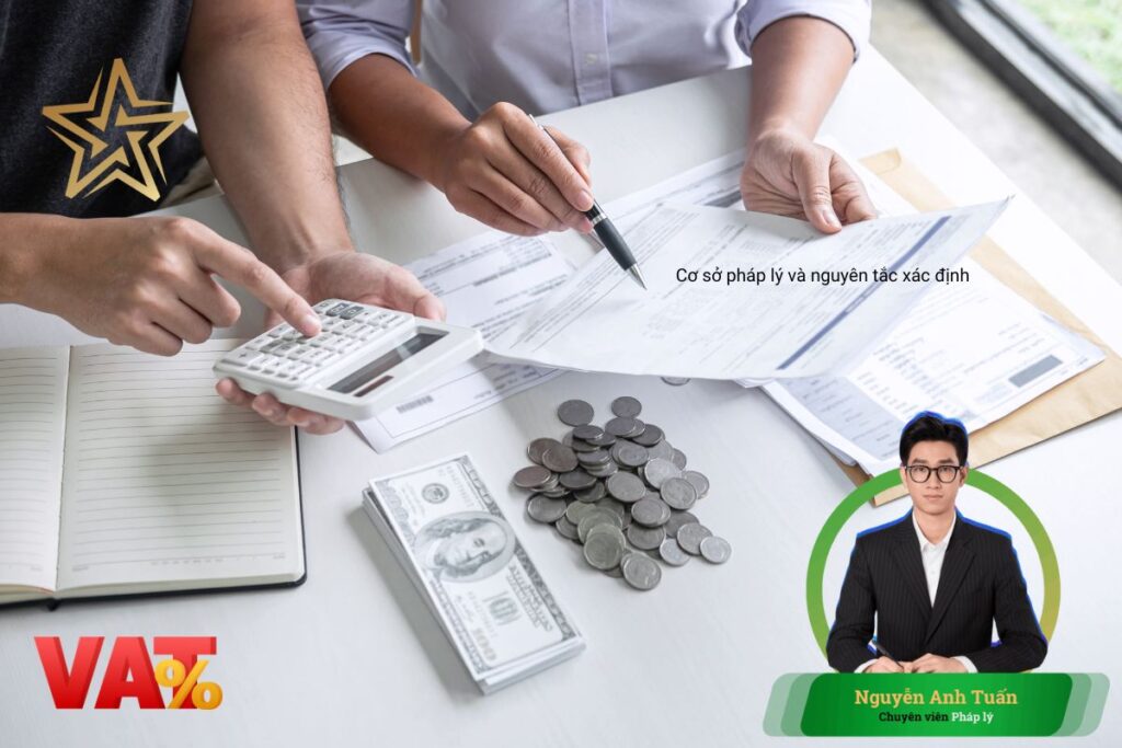 Cơ sở pháp lý và nguyên tắc xác định Cơ sở pháp lý và nguyên tắc xác định