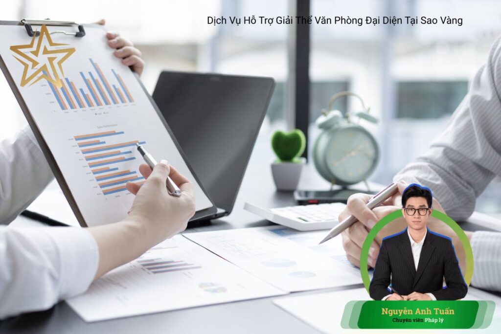 Dịch Vụ Hỗ Trợ Giải Thể Văn Phòng Đại Diện Tại Sao Vàng