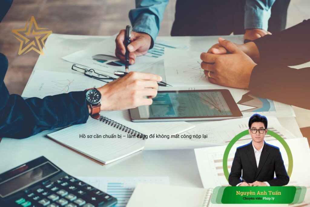 Hồ sơ cần chuẩn bị – làm đúng để không mất công nộp lại